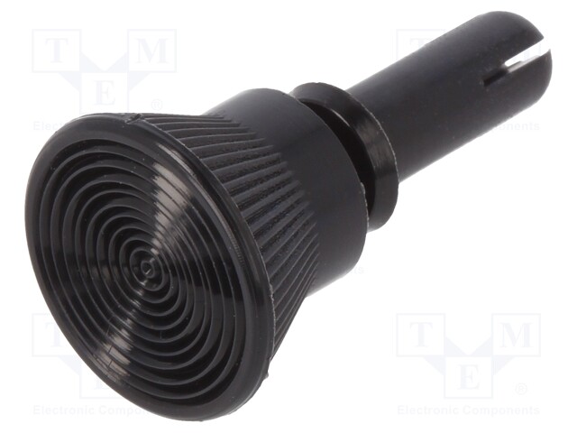 Rivet; polyamide; L.rivet: 10mm; Panel cutout diam: 4.1mm; UL94HB