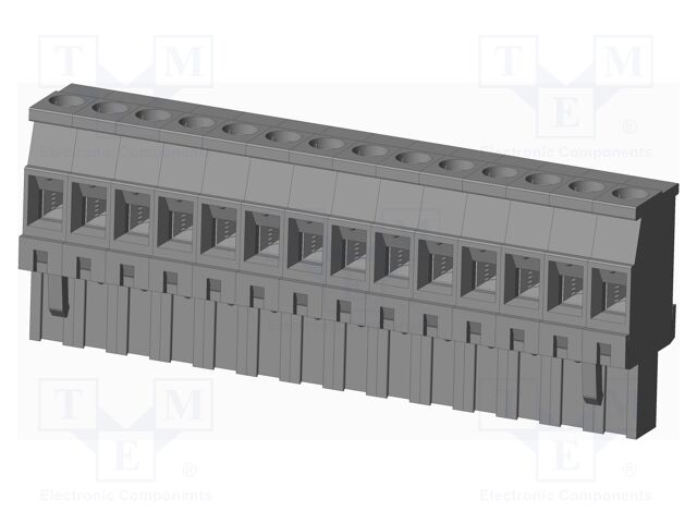 Connector: pluggable terminal block; plug; female; angled 90°