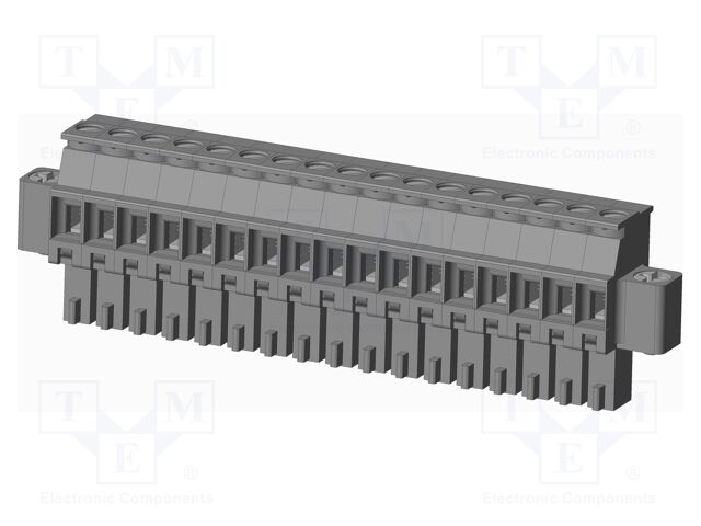 Connector: pluggable terminal block; plug; female; angled 90°