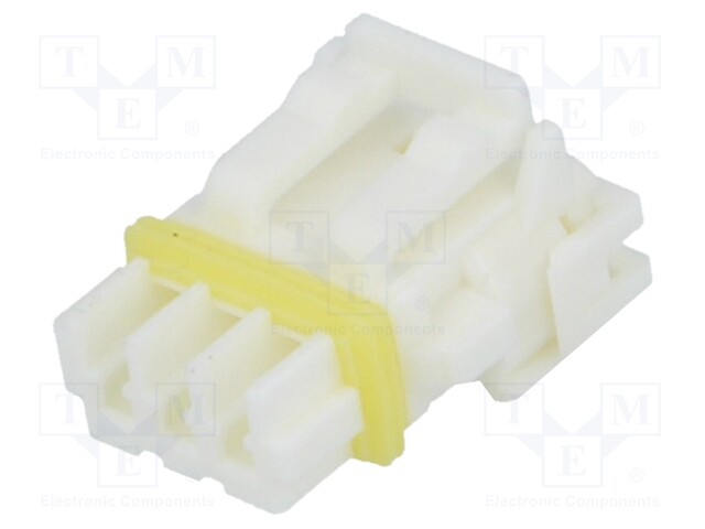 Connector: wire-wire; Mizu-P25; plug; female; PIN: 3; IP67; 3A; 2.5mm