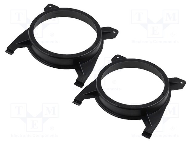 Speaker adapter; 165mm; Volvo S60 shelf,Volvo S80 shelf