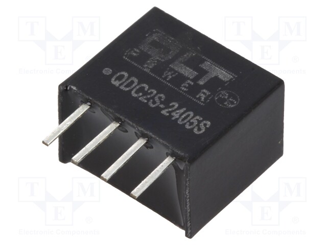 Converter: DC/DC; 2W; Uin: 21.6÷26.4V; 5VDC; SIL4; 7x11.7x10mm