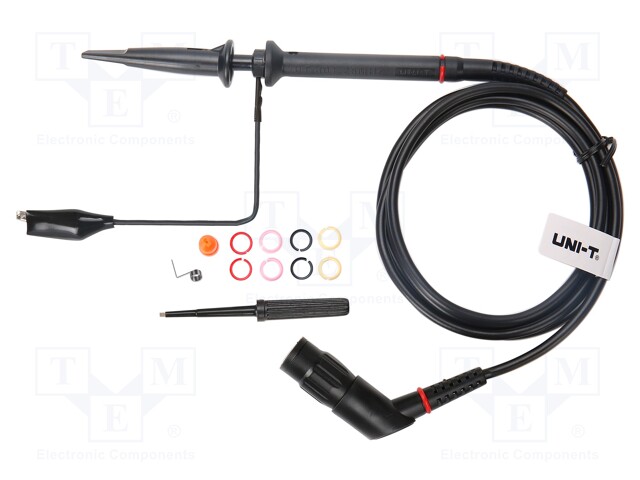 Probe: for oscilloscope; passive; 25MHz; Uin max: 600V; Trans: 10: 1