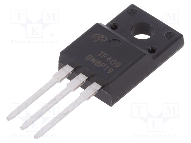Transistor: P-MOSFET; unipolar; -60V; -17A; 21W; TO220F