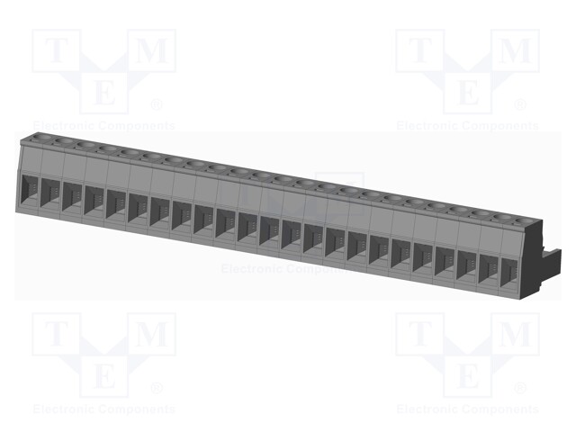 Connector: pluggable terminal block; plug; female; straight; grey