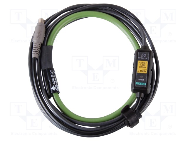 AC current clamp adapter; Øcable: 110mm; I AC: 1kA; Len: 3m; 180g