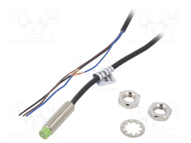 Sensor: inductive; OUT: NPN / NO; 0÷2mm; 10÷30VDC; M8; IP67; 200mA