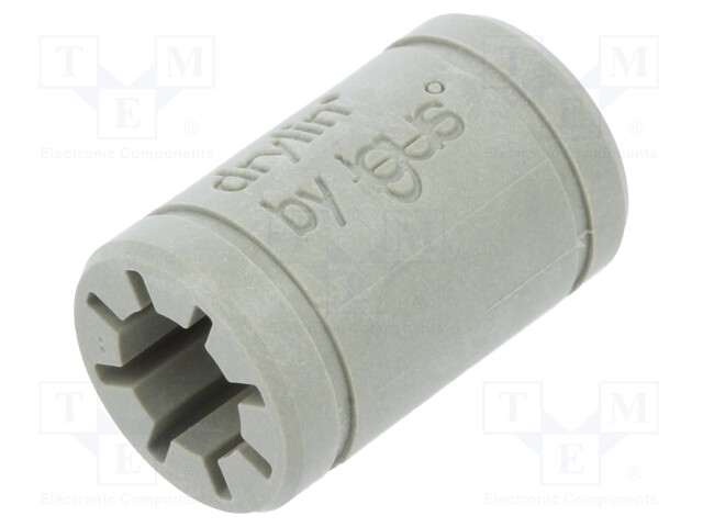 Bearing: sleeve bearing; Øout: 15mm; Øint: 8mm; L: 24mm; iglidur® J4