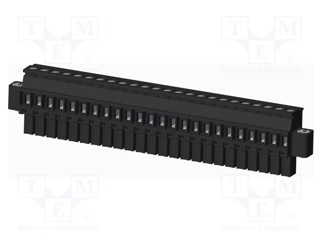 Connector: pluggable terminal block; plug; female; angled 90°