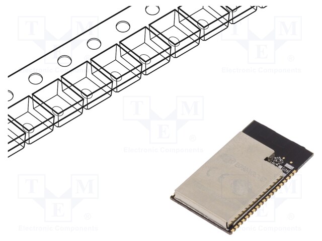 Module: IoT; Bluetooth Low Energy,WiFi; PCB; SMD; 18x31.4x3.3mm