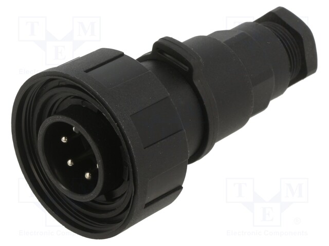 Connector: circular; plug; male; PIN: 6; Buccaneer Standard; IP68