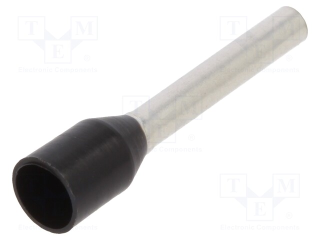 Tip: bootlace ferrule; insulated; 1.5mm2; 12mm; tinned; crimped