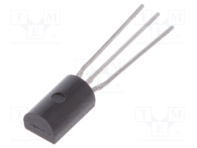 Transistor: NPN; bipolar; Darlington; 50V; 1A; 1W; TO92L