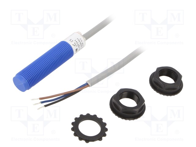Sensor: inductive; Output conf: PNP / NO; 0÷2mm; 10÷30VDC; M12