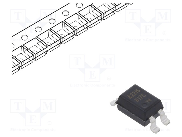 Optocoupler; SMD; Channels: 1; Out: transistor; Uinsul: 5kV; Uce: 35V