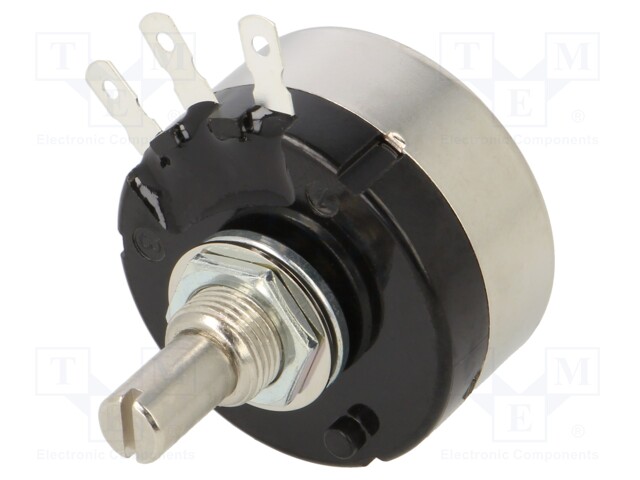 Potentiometer: shaft; 50kΩ; 600mW; ±10%; 6mm; carbon; 1kV; -10÷85°C