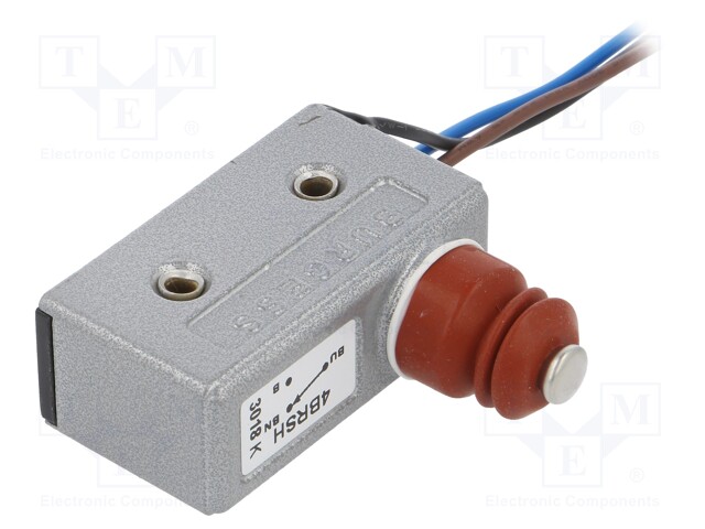 Microswitch SNAP ACTION; with pin; SPDT; ON-(ON); Pos: 2