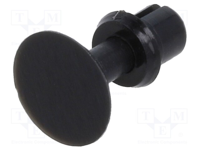 Rivet; polyamide; L.rivet: 3.5mm; Panel cutout diam: 3.1mm; UL94HB