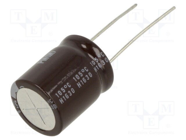 Capacitor: electrolytic; low ESR; THT; 680uF; 50VDC; Ø16x20mm; ±20%