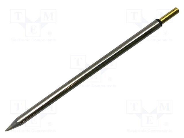 Soldering Iron Tip, Hoof, 1 mm