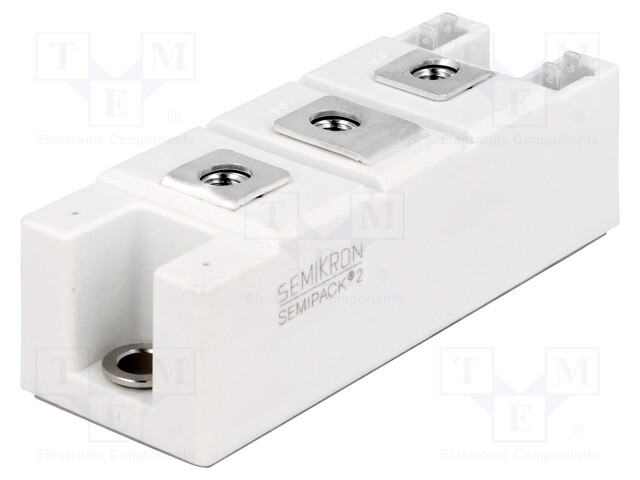 Module: diode; single diode; 1.2kV; If: 64A; SEMIPACK2; Ufmax: 2.1V