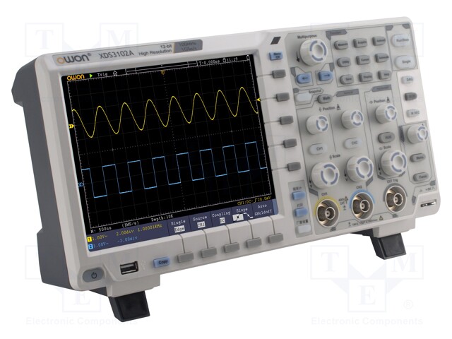 Oscilloscope: digital; Channels: 2; 1Gsps; 40Mpts; Vert.resol: 8bit