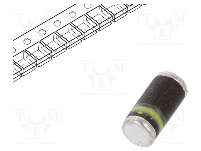 Diode: CRD; single diode; DO213AA; 3÷90V; 36÷44mA; 1W