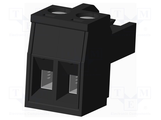 Connector: pluggable terminal block; plug; female; straight; 5mm