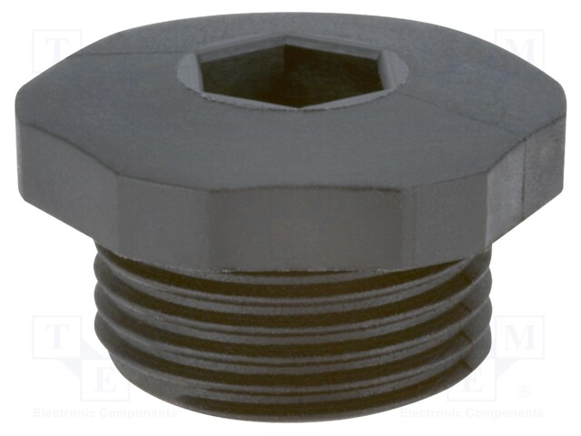 Stopper; M16; IP54; Mat: polyamide; black; Man.series: V-NE Metric