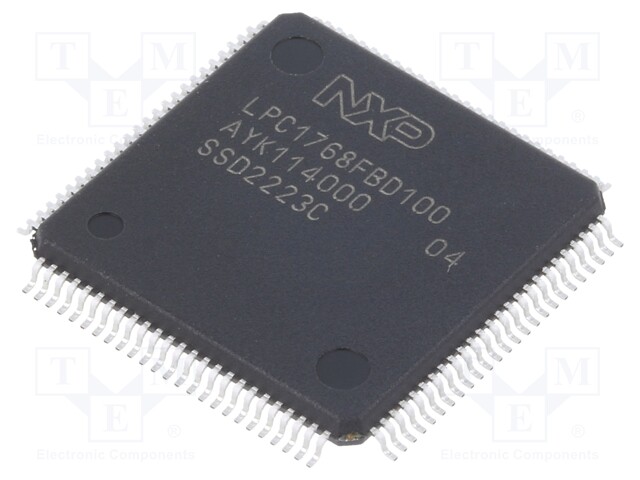 ARM microcontroller; SRAM: 64kB; LQFP100; Flash: 512kB