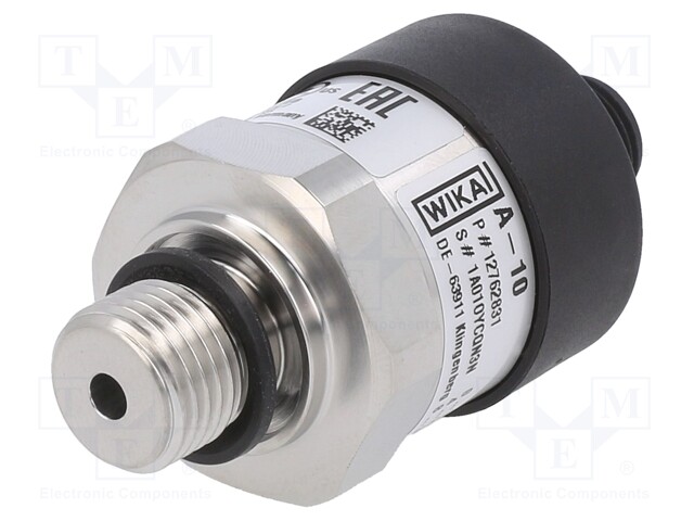 Converter: pressure; Range of val.cntrl: 0÷10 bar; 8÷30VDC; 0.5%