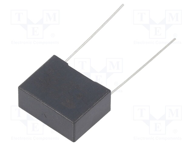 Capacitor: polypropylene; X2; 330nF; 15mm; ±10%; 18x13.5x7.5mm