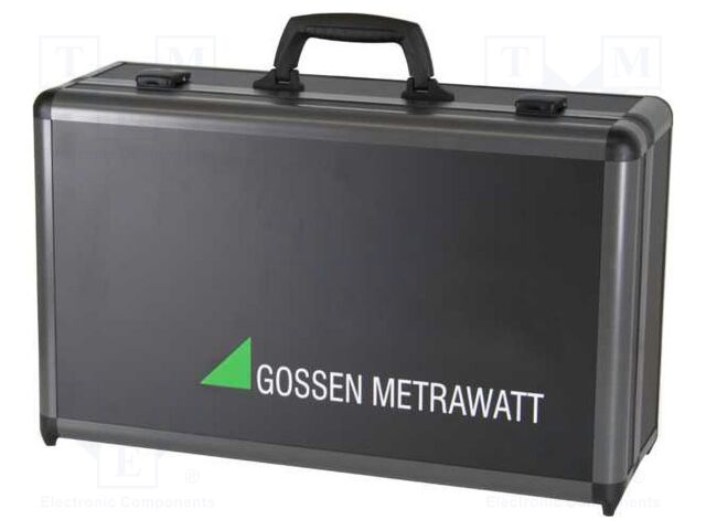 Hard carrying case; 390x590x230mm; aluminium