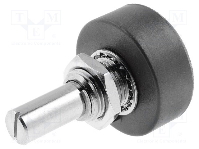 Potentiometer: shaft; single turn; 1kΩ; ±20%; 1W; linear; 6.35mm