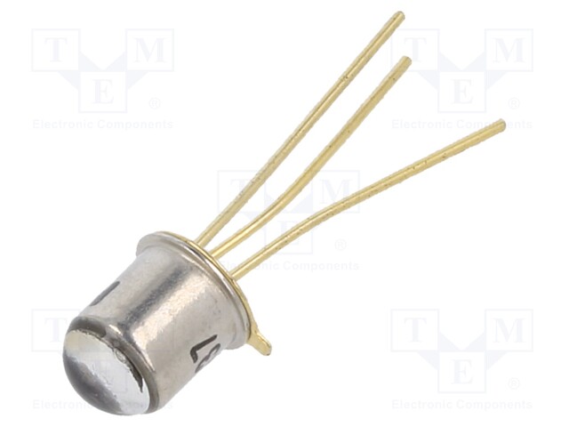 Phototransistor; TO18; 4.69mm; 40V; 150mW; Front: convex; t(on): 2us