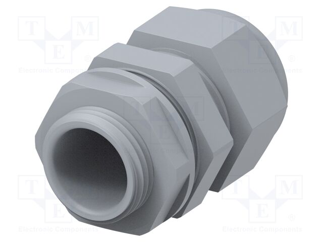 Cable gland; M20; 1.5; IP68; Mat: polyamide; grey; Entrelec