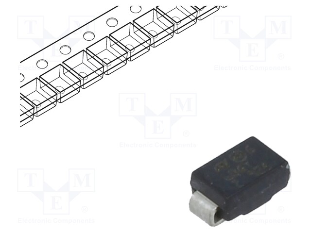 Diode: transil; 600W; 39V; 11.1A; bidirectional; SMA