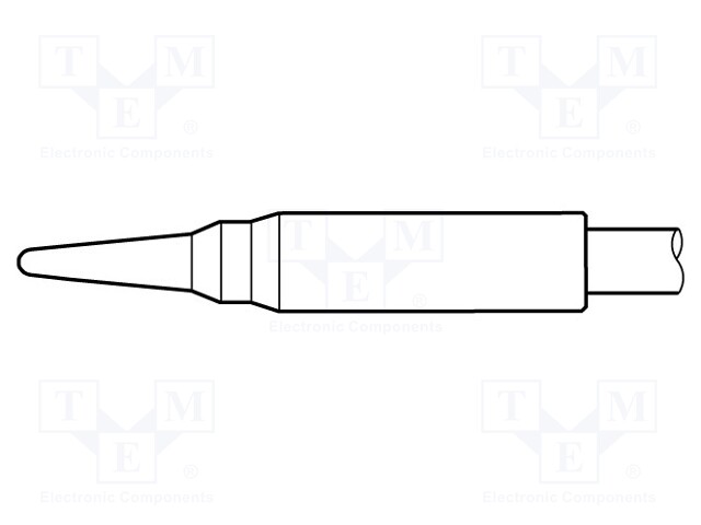 Tip; conical; 0.5mm