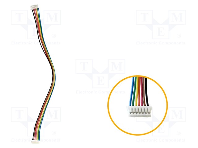 Cable; PIN: 7; Molex; Contacts ph: 1.25mm; Len: 150mm