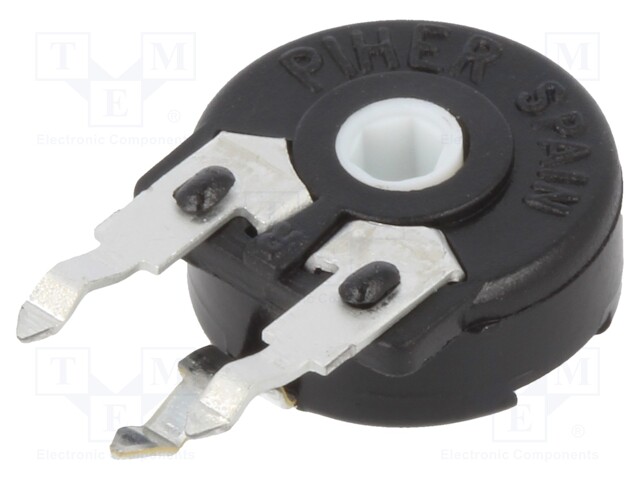 Potentiometer: mounting; single turn,vertical; 10kΩ; 150mW; ±20%