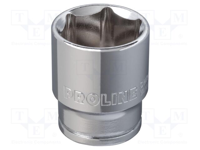Socket; 6-angles,socket spanner; HEX 8mm; 1/2"