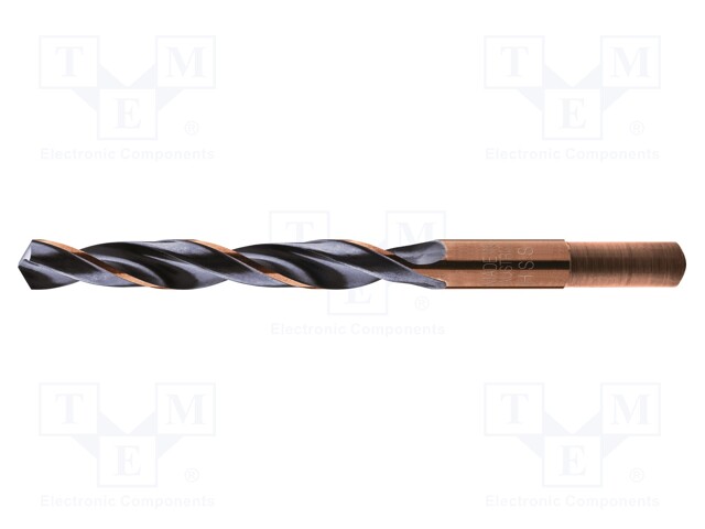 Drill bit; for metal; Ø: 11.5mm; L: 142mm; HSS; bulk,industrial