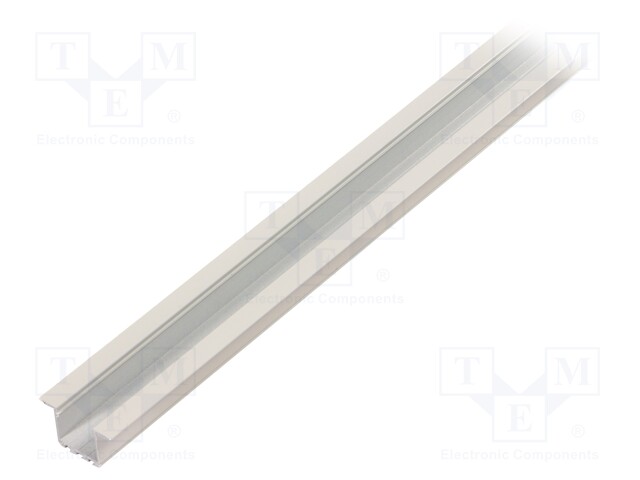 Profiles for LED modules; white; 1m; LARKO; aluminium; varnished