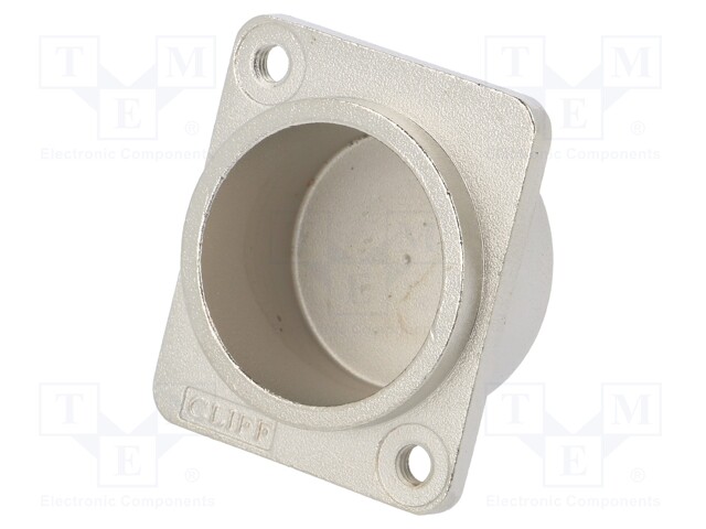 Protection cap; silver; metal; Case: XLR standard; D: 12mm