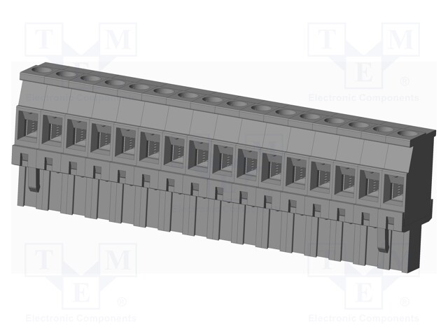 Connector: pluggable terminal block; plug; female; angled 90°