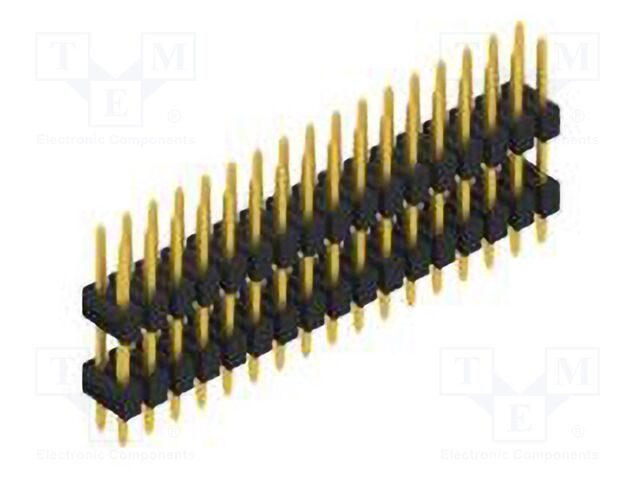 Connector: pin strips; pin header; male; PIN: 34; 2.54mm; THT; 2x17