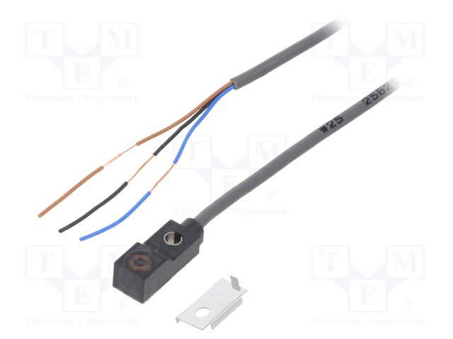 Sensor: inductive; 2.5mm; PNP / NO; Usup: 10÷30VDC; 50mA; lead 1m