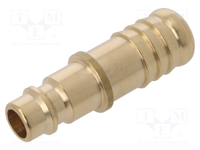 Plug-in nozzle EURO; with bushing; brass; Connection: 13mm
