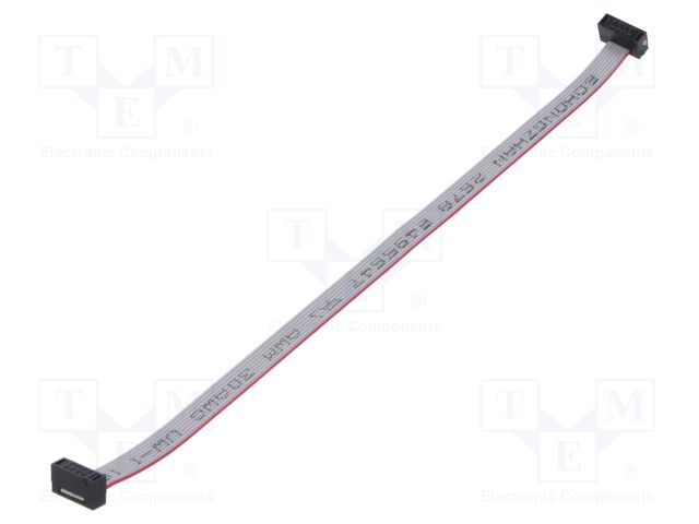 Ribbon cable with IDC connectors; Tape ph: 0.64mm; 152.4mm