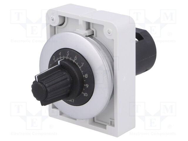 Potentiometer; 30mm; RMQ-Titan; -25÷70°C; Ø30.5mm; IP66; 4.7kΩ